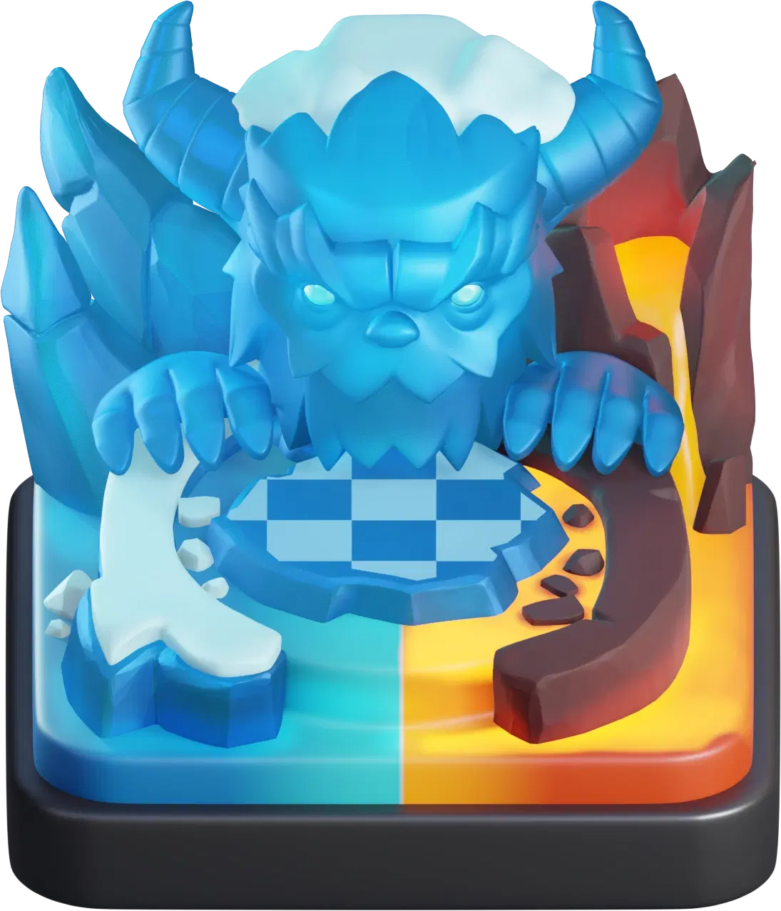 Fire and Ice Scenery skin artwork